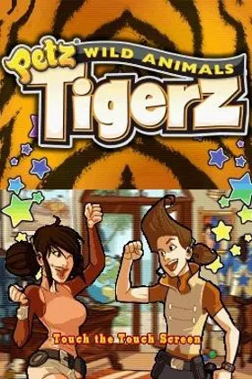 Petz - Wild Animals - Tigerz (USA) (En,Fr,Es) screen shot title